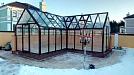 Угловая теплица Люкс