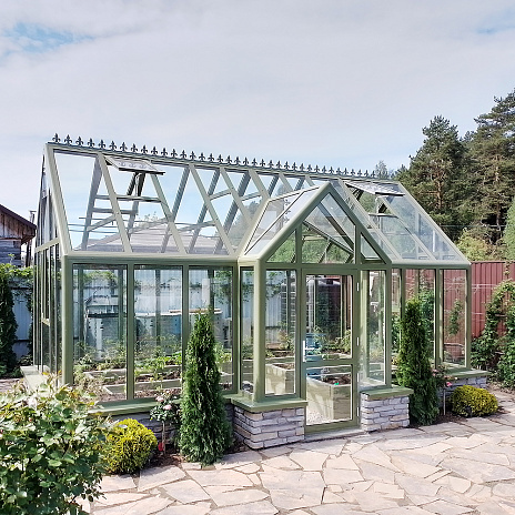 Теплица АЛЬФА с тамбуром 2.5