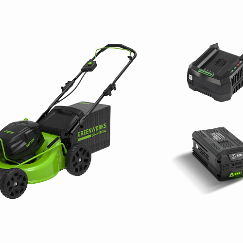 Газонокосилка аккумуляторная GREENWORKS GC82LM51SP2K2