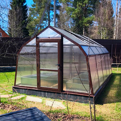 Теплица ЭТНА сотовый поликарбонат 4 мм, 6 мм