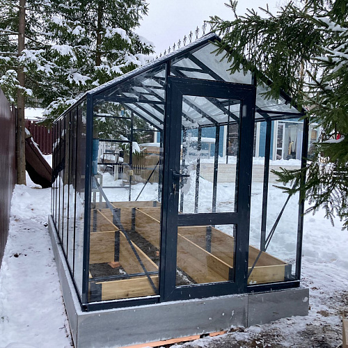 Теплица Botanik Mini с комплектом поворотной двери Ботаник