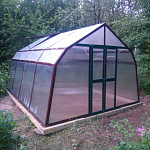 Теплица ТИТАН сотовый поликарбонат 4 мм, 6 мм