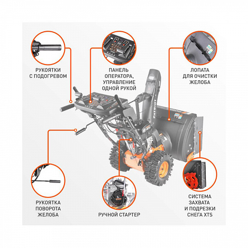 Снегоуборщик бензиновый PATRIOT Сибирь 62