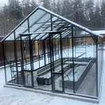 Теплица Botanik Классика с комплектом купейной двери Ботаник