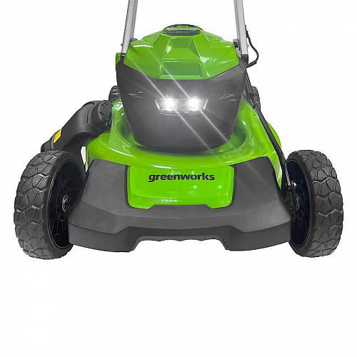 Газонокосилка аккумуляторная GREENWORKS GD40LM48SPK4