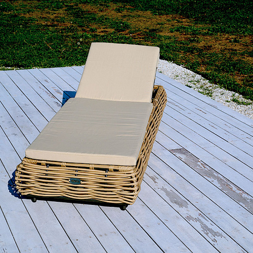 MOKKA MAJORCA Шезлонг, цвет капучино,соломенный