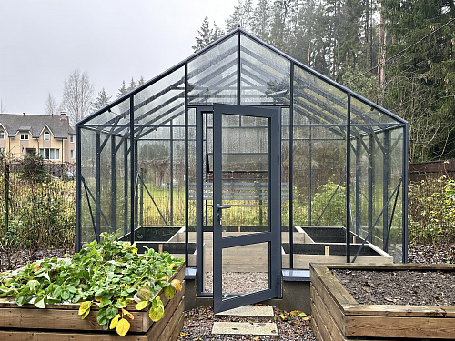 Технология полимерно-порошкового окрашивания на примере теплицы Botanik Maximum