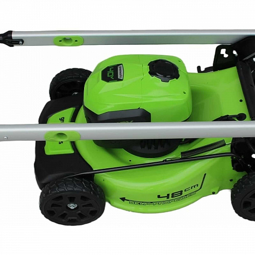 Газонокосилка аккумуляторная GREENWORKS GD40LM48SPK4