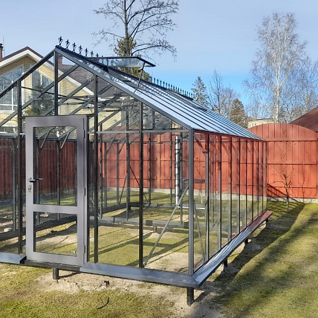 Теплица Botanik Maximum с комплектом поворотной двери Ботаник