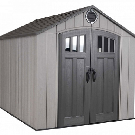 Сарай пластиковый WoodLook 8*10 NEW