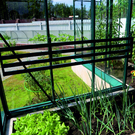 Откидывающаяся полка без окраски в теплицу Botanik Ботаник