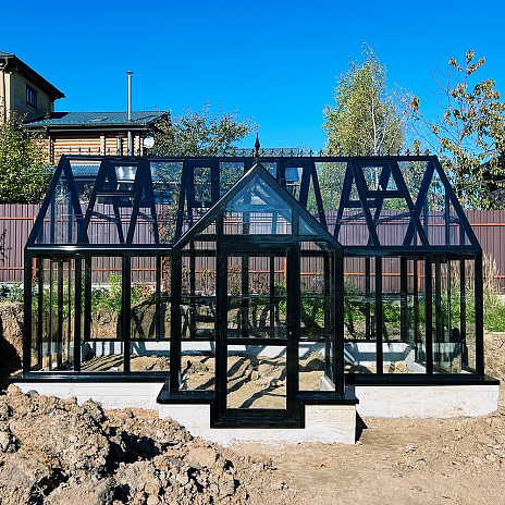 Теплица АЛЬФА с тамбуром 3.0