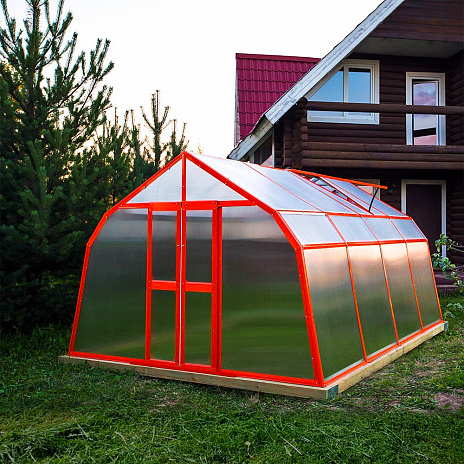 Теплица ТИТАН сотовый поликарбонат 4 мм, 6 мм