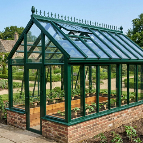 Теплица АЛЬФА 2.0 (В форме дома)