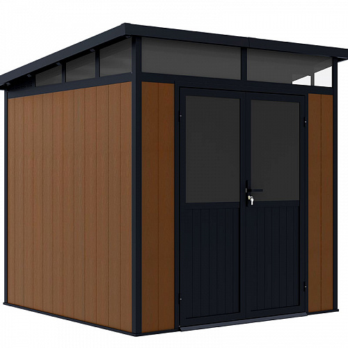 Садовое строение из ДПК Defender 7х7 (4.24 кв.м)