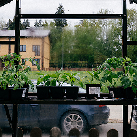 Откидывающаяся полка в теплицу БИОНИКА/КРИСТАЛИКА (2 м)