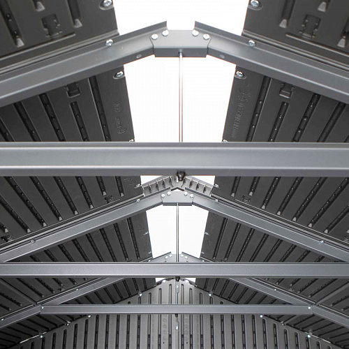 Сарай пластиковый WoodLook 7*9.5