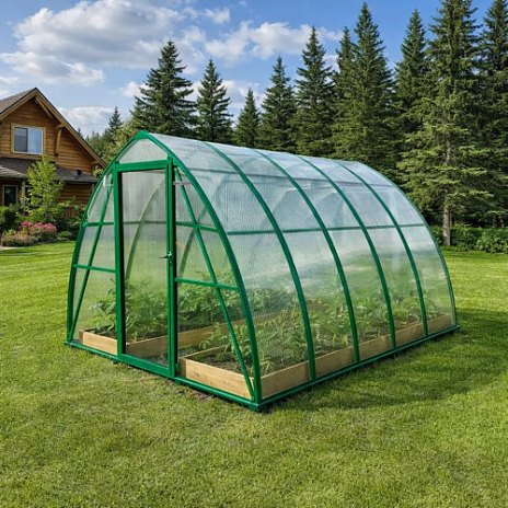 Теплица АТЛАС  сотовый поликарбонат     8 мм, 10 мм