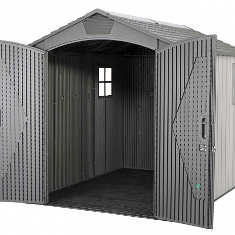 Сарай пластиковый WoodLook 7*9.5