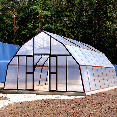 Теплица ГРАНИТ сотовый поликарбонат 4 мм/6 мм