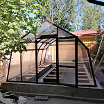 Теплица ТИТАН сотовый поликарбонат 4 мм, 6 мм