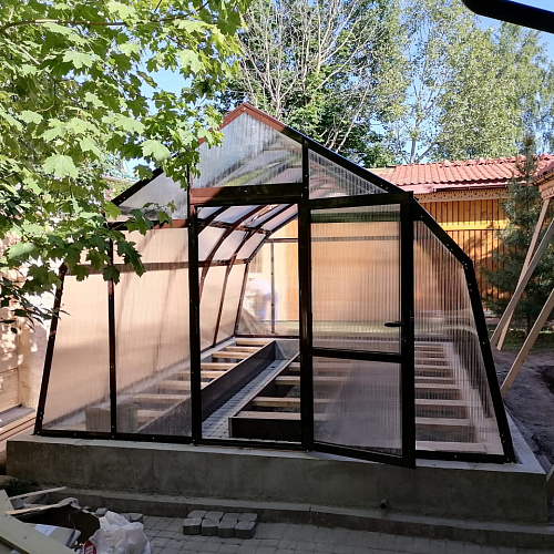 Теплица ТИТАН сотовый поликарбонат 4 мм, 6 мм