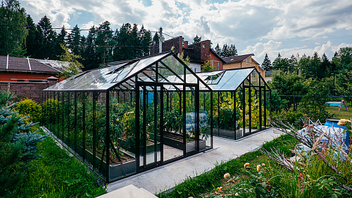 Две теплицы ЭКОНИКА на одном участке