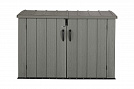 Ящик пластиковый WoodLook, 2100 л, серый