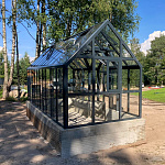 Теплица АЛЬФА с тамбуром 2.5