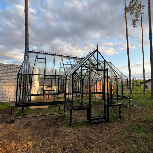 Теплица АЛЬФА с тамбуром 3.5