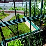 Откидывающаяся полка в теплицу ОРГАНИКА/ЭКОНИКА (2 м)