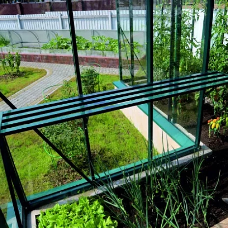 Откидывающаяся полка в теплицу ОРГАНИКА/ЭКОНИКА (2 м)