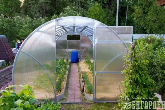 Теплица Воля Сигма Ц (шаг 100 см)