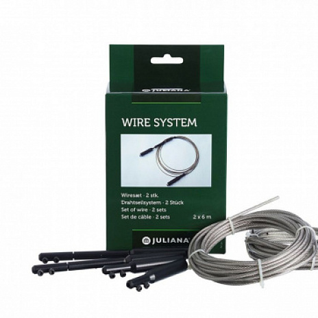 Карниз струна в теплицу ( Линия для подвязки Джулиана)