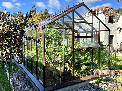 Теплица "botanik" с мини тамбуром 28м2