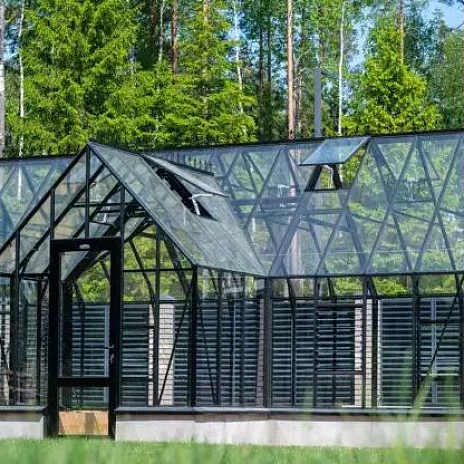 Теплица Botanik T Style 45 Maximum с тамбуром Standard комплектом купейных двери Ботаник