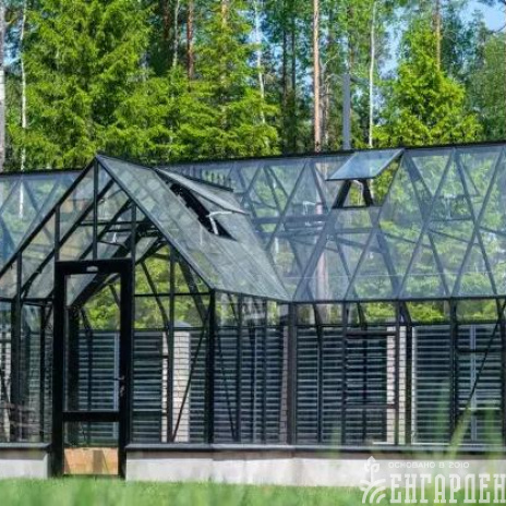 Теплица Botanik T Style 45 Maximum с тамбуром Standard комплектом купейных двери Ботаник