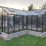 Теплица АЛЬФА с тамбуром 3.0