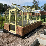 Теплица Botanik Mini с комплектом поворотной двери Ботаник