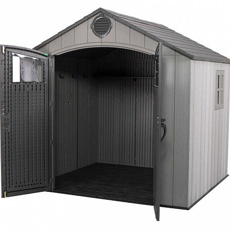 Сарай пластиковый WoodLook 8*7.5