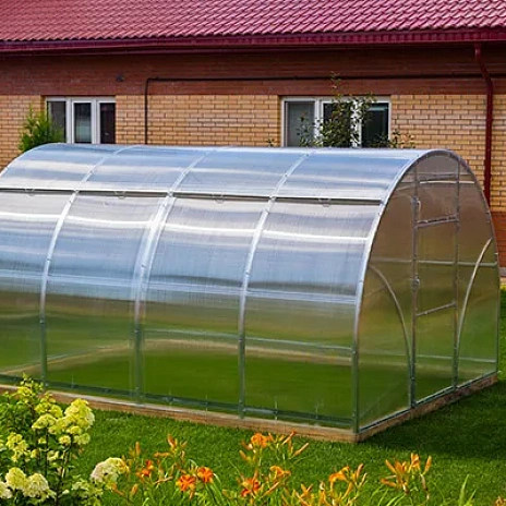 Теплица Воля Сигма с открывающейся крышей (шаг 67 см)