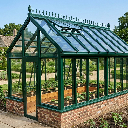 Теплица АЛЬФА 2.0 (В форме дома)