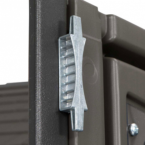 Сарай пластиковый WoodLook 15*8 DD