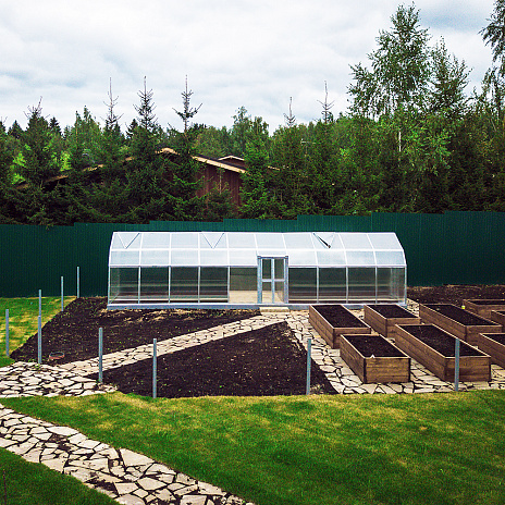 Теплица ЭТНА сотовый поликарбонат 4 мм, 6 мм