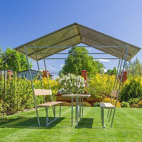 Беседка Тары Бары цветной поликарбонат