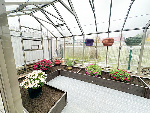 Обзор теплицы Ботаник Стандарт с мини-тамбуром