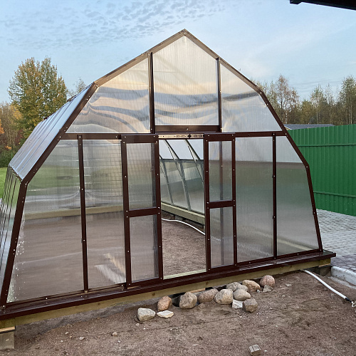 Теплица ПИК сотовый поликарбонат 8 мм, 10 мм