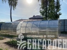 Теплица Воля Сигма с открывающейся крышей (шаг 100 см)