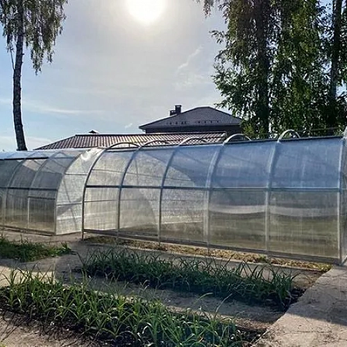 Теплица Воля Сигма с открывающейся крышей (шаг 100 см)