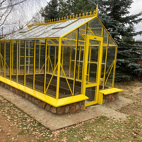 Теплица Botanik Standard с комплектом поворотной двери Ботаник